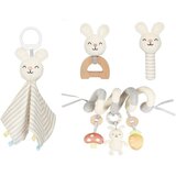 eliNeli Gift Set 4 in 1 darilni set za dojenčke Bunny 1 kos | Shoptok.si