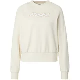 G-star Raw Sweater majica 'Cornely' cappuccino / bijela / bijela