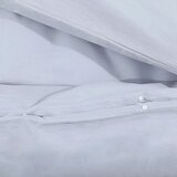  Set posteljine za poplun sivi 135x200 cm lagana mikrovlakna | Shoptok.si