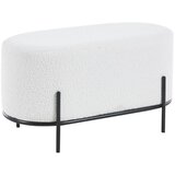 Livetastic Tabure Bouclé, Bela | Shoptok.si