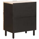  Noćni ormar s ladicama Bijelo 50 x 33 x 60 cm Čvrsto drvo manga | shoptok.hr