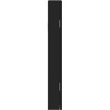  Zidni ormarić za nakit s ogledalom crni 30 x 8,5 x 67 cm | Eponuda.ba