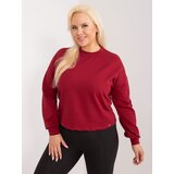 BASIC Feel Good Sweatshirt-RV-BL-6317.94-burgundy | Shoptok.si