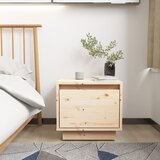 vidaXL Nočna omarica 35x34x32 cm trdna borovina Cene