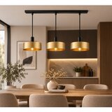  Luster na sajli HAKI 3xE27/60W/230V zlatan/crn | Eponuda.com