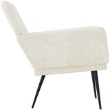  Fotelj krem 62x79x79 cm žamet, (20929381) | Shoptok.si