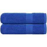 vidaXL Ručnici za tuširanje FROGN 2 kom. Plavi 70x140 cm 360 g/m² - Plava 70 x 140 cm 2 | shoptok.hr