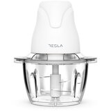 Tesla Sjeckalica FC302WSnaga 400 W; Kapacitet 1 L; 4 inox oštrice na 2 nivoa; staklena pos | Eponuda.ba