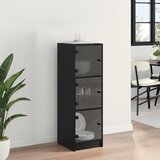  Highboard Crni hrast 35 x 37 x 109 cm Konstruirano drvo | shoptok.hr