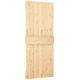  Klizna vrata 85 x 210 cm Čvrsta borovina (neobrađena) | shoptok.hr