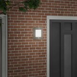  Vanjska zidna lampa Srebrno 23.5 x 9 x 26 cm | Eponuda.com