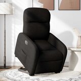 Maison Chic Električni naslanjač - Relax naslanjač s funkcijo vstajanja črn, (22061581) | Shoptok.si