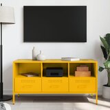 TV ormarić boja senfa 100,5 x 39 x 50,5 cm čelični | Eponuda.ba