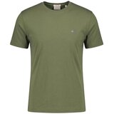 Gant Majice s kratkimi rokavi REG SHIELD SS T-SHIRT 2601.2003184 Zelena Cene