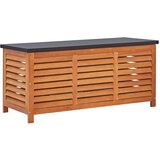 vidaXL Vrtna škatla za shranjevanje 117x50x55 cm evkaliptusov les | Shoptok.si