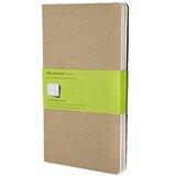 Moleskine Set dnevnika, Velike, 3 komada, Braon Cene