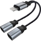 XO adapter 8-pin lightning na 2x 8-pin lightning NBR160A, (20442538) Cene