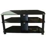 Stalak za TV GNC AVS040-1000, staklo black/black 1000x400x500mm
