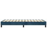  Okvir za krevet s oprugom tamnoplavi 80x200 cm baršunasti | shoptok.hr