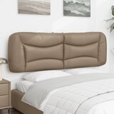  Jastuk za uzglavlje Hvar boja cappuccina 160 cm od umjetne kože | shoptok.hr