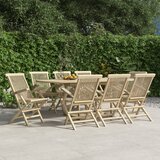 vidaXL Zložljivi vrtni stoli 8 kosi sivi 56x61x89 cm trdna tikovina Cene