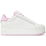 Tommy Jeans Superge Tjw Flatform Patent Sneaker EN0EN02864 Écru | Shoptok.si