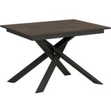 Itamoby   Ganty (90x120/180 cm) - oreh/antracit, barva nog: antracit - raztegljiva jedilna miza, (20842946) Cene