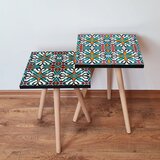 Hanah home Set 2 stočića 2Shp512 Multicolor | ePonuda.com