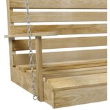 vidaXL klupa za ljuljanje od impregnirane borovine 155 x 65 x 60 cm | shoptok.hr