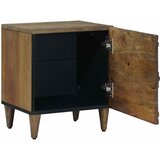  Noćni ormar 2 pcs Smeđa 40 x 33,5 x 46 cm Čvrsto drvo manga | shoptok.hr