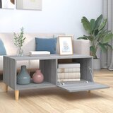  Stolić za kavu boja hrasta 89,5 x 50 x 40 cm konstruirano drvo | shoptok.hr