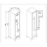 Hanah home ormarić za skladištenje Js1032 light grei | ePonuda.com