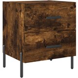  Noćni ormarić boja hrasta 40x35x47 5 cm od konstruiranog drva | shoptok.hr