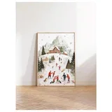 Tiskana slika s okvirom 30x40 cm –