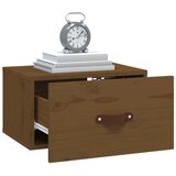  Zidni noćni ormarić boja meda 40 x 29,5 x 22 cm | shoptok.hr