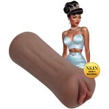 XKIN Beauty Queen Lulu - realističen umetni vagina masturbator (temno naraven) Cene