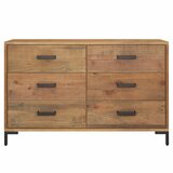  Komoda smeđa 110 x 35 x 70 cm od masivne borovine | Eponuda.ba