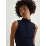 Reserved - Top s naramenicama - mornarsko plava | shoptok.hr