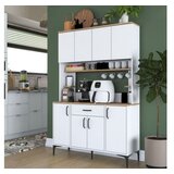 Hanah home Komoda s ladicama JE177 3348, 120x184.2x40 cm, Bijela Cijene