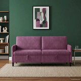 SOFA s pohranom Ljubičasta 192 x 78 x 87 cm Poliester | shoptok.hr