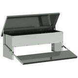 Feeder s nogom za piliće Srebrno 48 5 x 39 5 x 19 cm | shoptok.hr