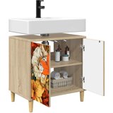  Kupaonski ormar GENNEP Sonoma 60 x 40 x 60 cm Konstruirano drvo | shoptok.hr