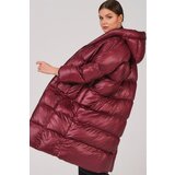 Dewberry Z6680 LADIES SHISH COAT-DARK BURGUNDY | ePonuda.com