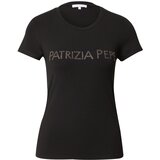 Patrizia Pepe Majica crna / srebro | shoptok.hr