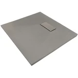 Tuš kada Kvadratna siva 90X90X2,6 cm