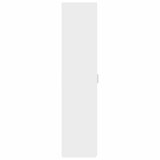  Visoka komoda bijela 50x42,5x185 cm od konstruiranog drva | shoptok.hr