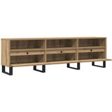 TV ormarić Artisan hrast 150x30x44,5 cm izrađeno drvo | shoptok.hr