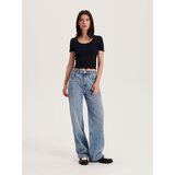 Reserved majica slim fit - črna cene