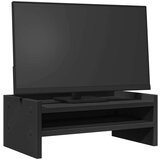 vidaXL Stalak za monitor crni 42 x 24 x 16 cm od konstruiranog drva | shoptok.hr