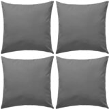  Vrtni jastuci 4 kom 45 x 45 cm sivi | shoptok.hr